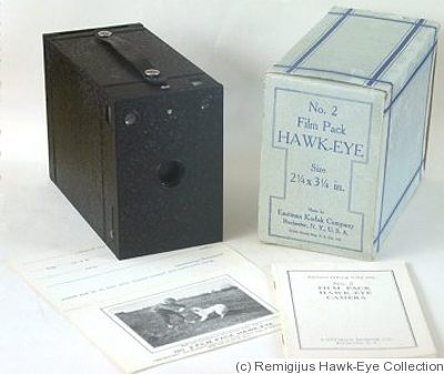 Kodak Eastman: Film Pack Hawk-Eye No.2 camera