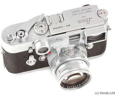 Leitz: Leica M3 chrome (1000000) camera