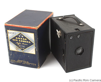 AGFA ANSCO: Antar Box 2A camera