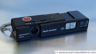 AGFA: Agfamatic 4000 Flash Pocket camera