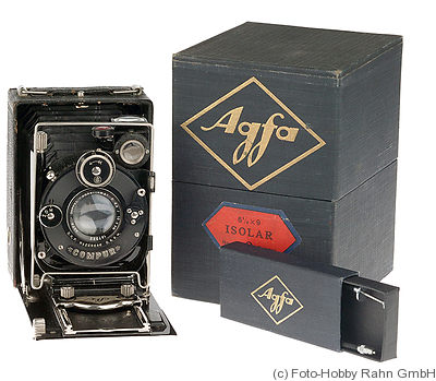 AGFA: Isolar Luxus (6.5x9) camera