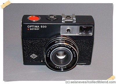 AGFA: Optima 500 Sensor (black) camera