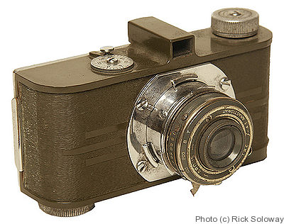First camera by Argus. Gray or Olive colors.