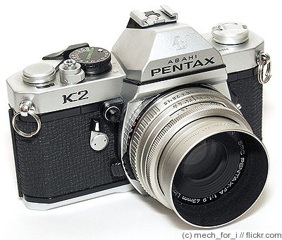 Asahi: Pentax K2 (chrome) camera