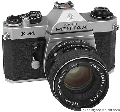 Asahi: Pentax KM camera