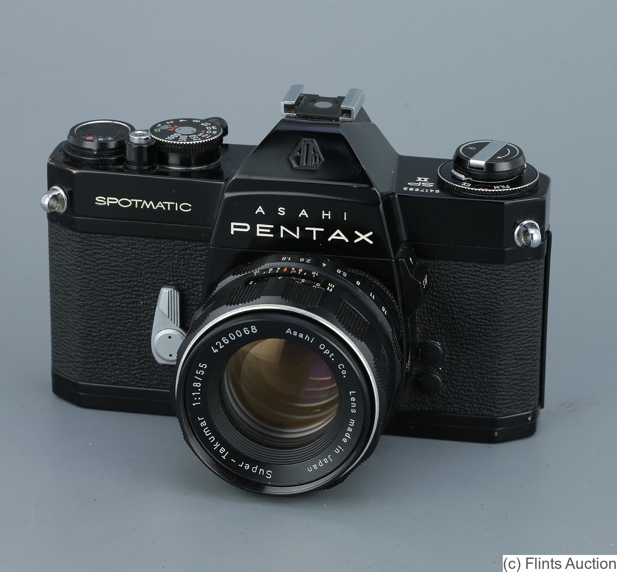 Asahi: Pentax Spotmatic (SP) II (black) camera