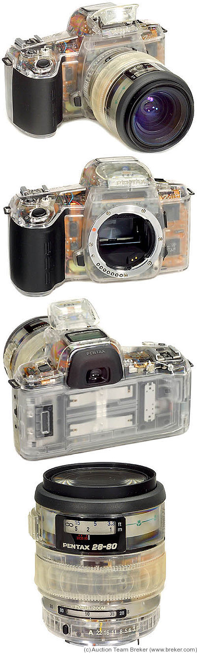 Asahi: Pentax Z-1 (transparent) camera