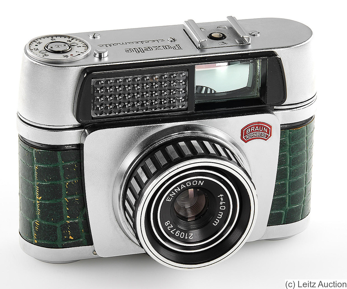 Braun Carl: Paxette Electromatic Luxus camera