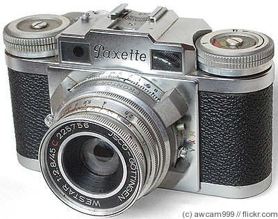 Braun Carl: Paxette II M camera