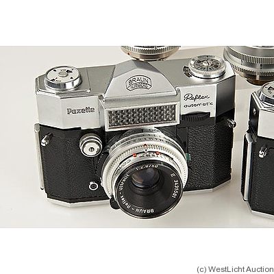 Braun Carl: Paxette Reflex Automatic camera