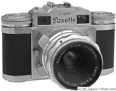 Braun Carl: Super Paxette II camera