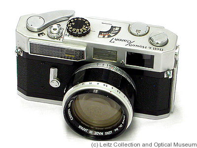 Canon: Canon 7 Bell & Howell camera