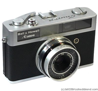 Canon: Canonet 28 Bell & Howell camera
