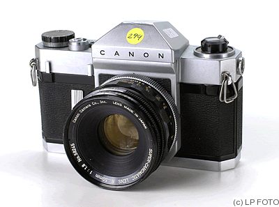 Canon: Canonflex RP chrome camera