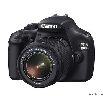 Canon: EOS 1100D (EOS Rebel T3 / EOS Kiss X50) camera