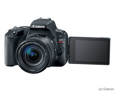 Canon: EOS 200D (EOS Rebel SL2 / Kiss X9) camera