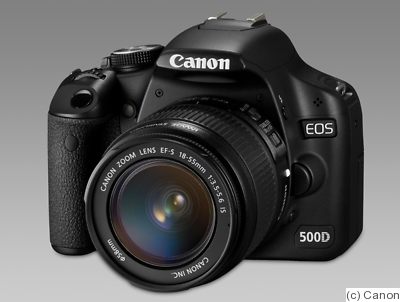 Canon: EOS 500D (EOS Rebel T1i / EOS Kiss X3) camera