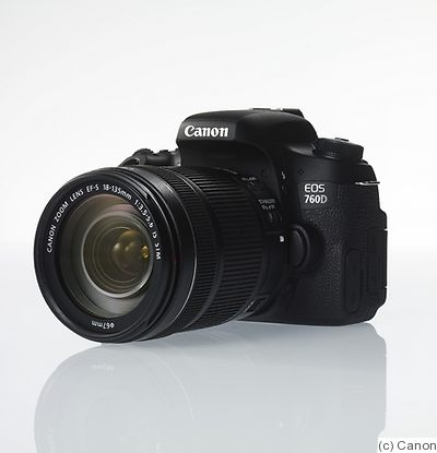 Canon: EOS 760D (EOS Rebel T6s / EOS 8000D) camera
