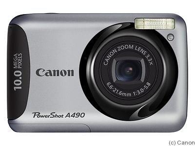 Canon: PowerShot A490 camera