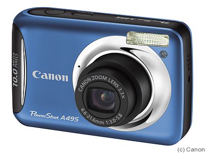 Canon: PowerShot A495 camera