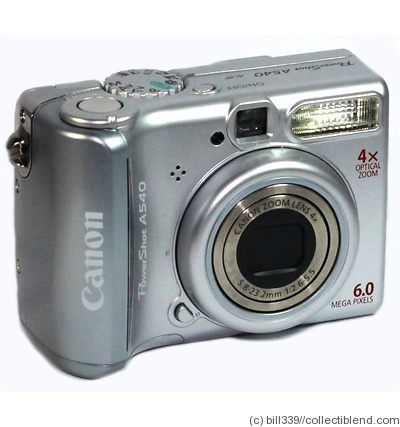 Canon: PowerShot A540 camera