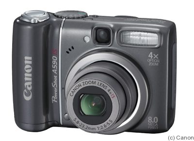 Canon: PowerShot A590 IS camera