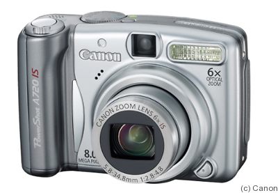 Canon: PowerShot A720 IS camera