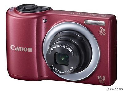 Canon: PowerShot A810 camera