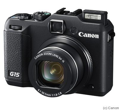 Canon: PowerShot G15 camera