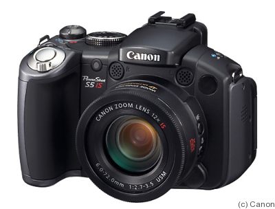 Canon: PowerShot S5 IS camera