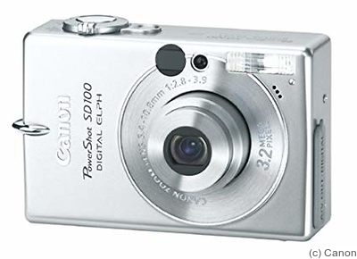 Canon: PowerShot SD100 (Digital IXUS II / IXY Digital 30) camera