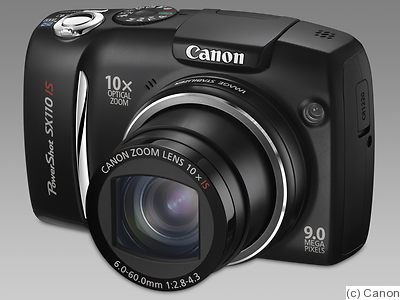 Canon: PowerShot SX110 IS camera