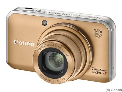 Canon: PowerShot SX210 IS camera