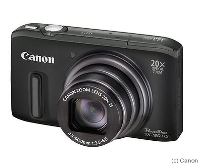 Canon: PowerShot SX260 HS camera