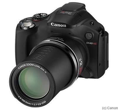 Canon: PowerShot SX40 HS camera