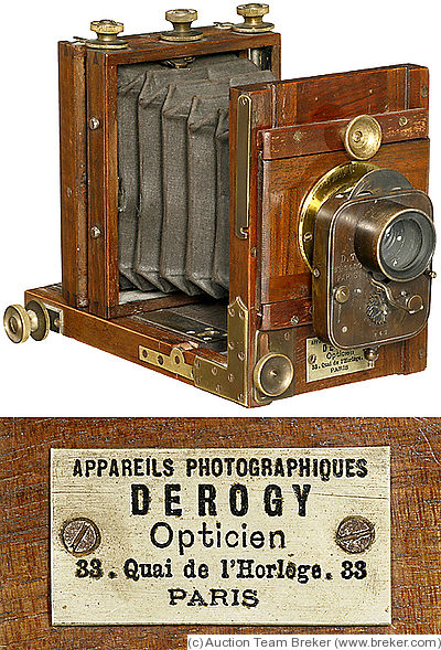 Derogy Paris: Reisekamera (Field Camera, Chambre de Voyage) camera