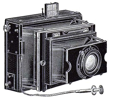 Ernemann: Klapp-Camera (Model  II) camera