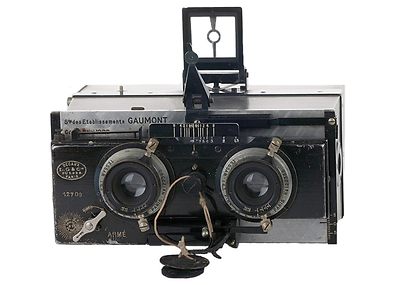 Gaumont: Stereo (Spido, metallic) camera