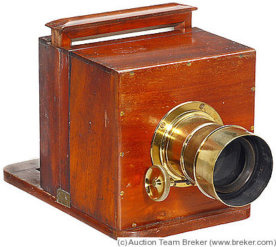 Horne & Thornthwaite: Wet Plate Sliding Box Camera camera