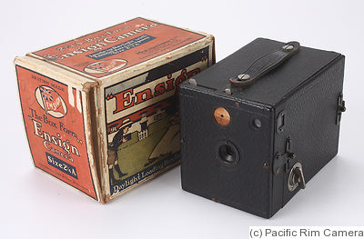 Houghton: Ensign 2 1/4 A (box) camera