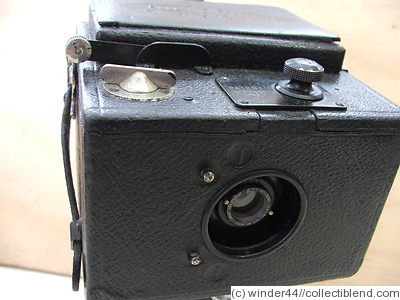 Houghton: Ensign Roll Film Reflex (2 1/4 B, horizontal) camera