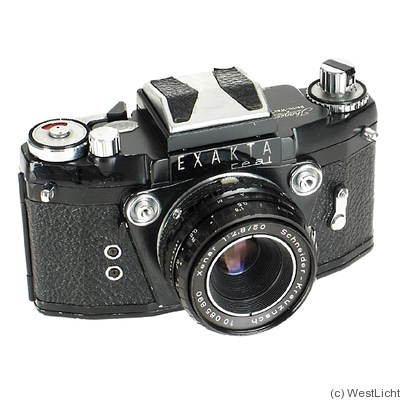 Ihagee Westberlin: Exakta Real (black) camera