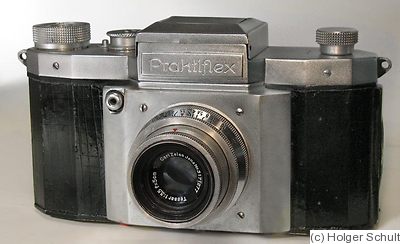 KW (KameraWerkstatten): Praktiflex (1947, II) camera