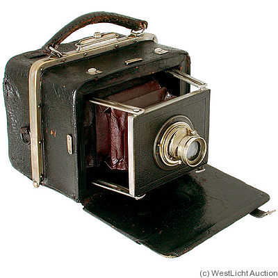 Kauffer: Photo-Sac (strut-folding) camera