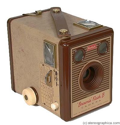 Kodak Eastman: Brownie Flash B camera