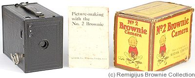 Kodak Eastman: Brownie No.2 Model F (UK) camera