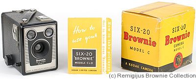 Kodak Eastman: Brownie Six-20 Camera Model C camera