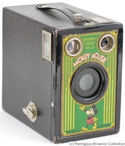 Kodak Eastman: Brownie Target Six-16 (US) (Mickey Mouse) camera