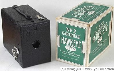 Kodak Eastman: Cartridge Hawk-Eye No.2 Model C camera