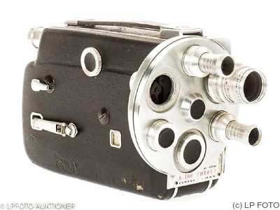 Kodak Eastman: Cine-Kodak K-100 Turret camera